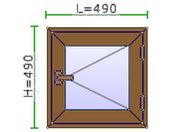 1_OPTIMALINE 5K NUC/WENGE 49X49 DESCHIDERE BATANTA 1_OPTIMALINE 5K NUC/WENGE 49X49 DESCHIDERE BATANTA
